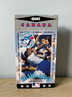 MLB Toronto Blue Jays 1992 Collector VHS 📼 Tested